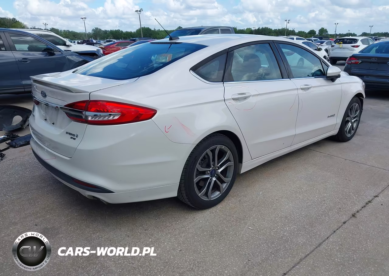 2017 Ford Fusion Hybrid Se VIN:3FA6P0LU1HR314620 - 4