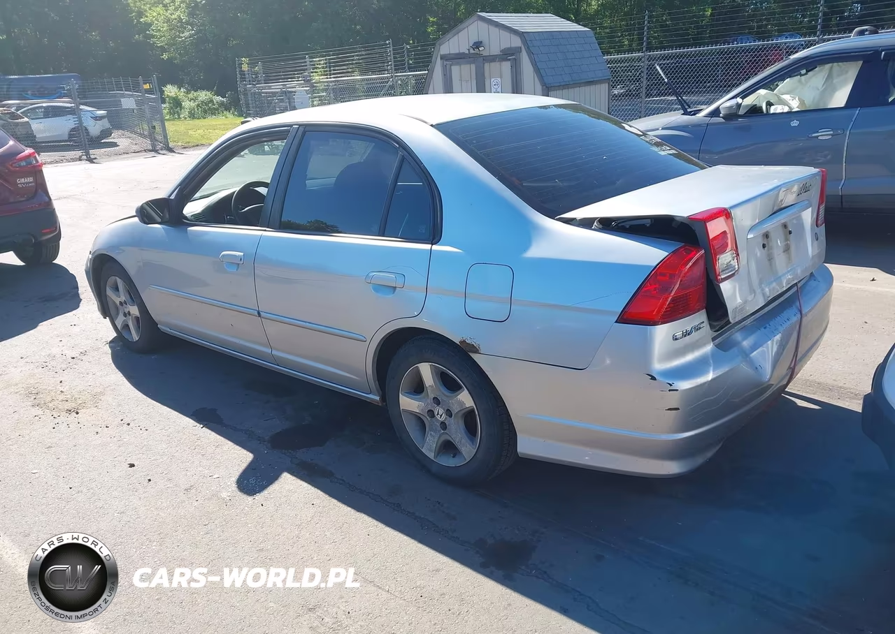2004 Honda Civic Ex VIN:2HGES25724H562275 - 3