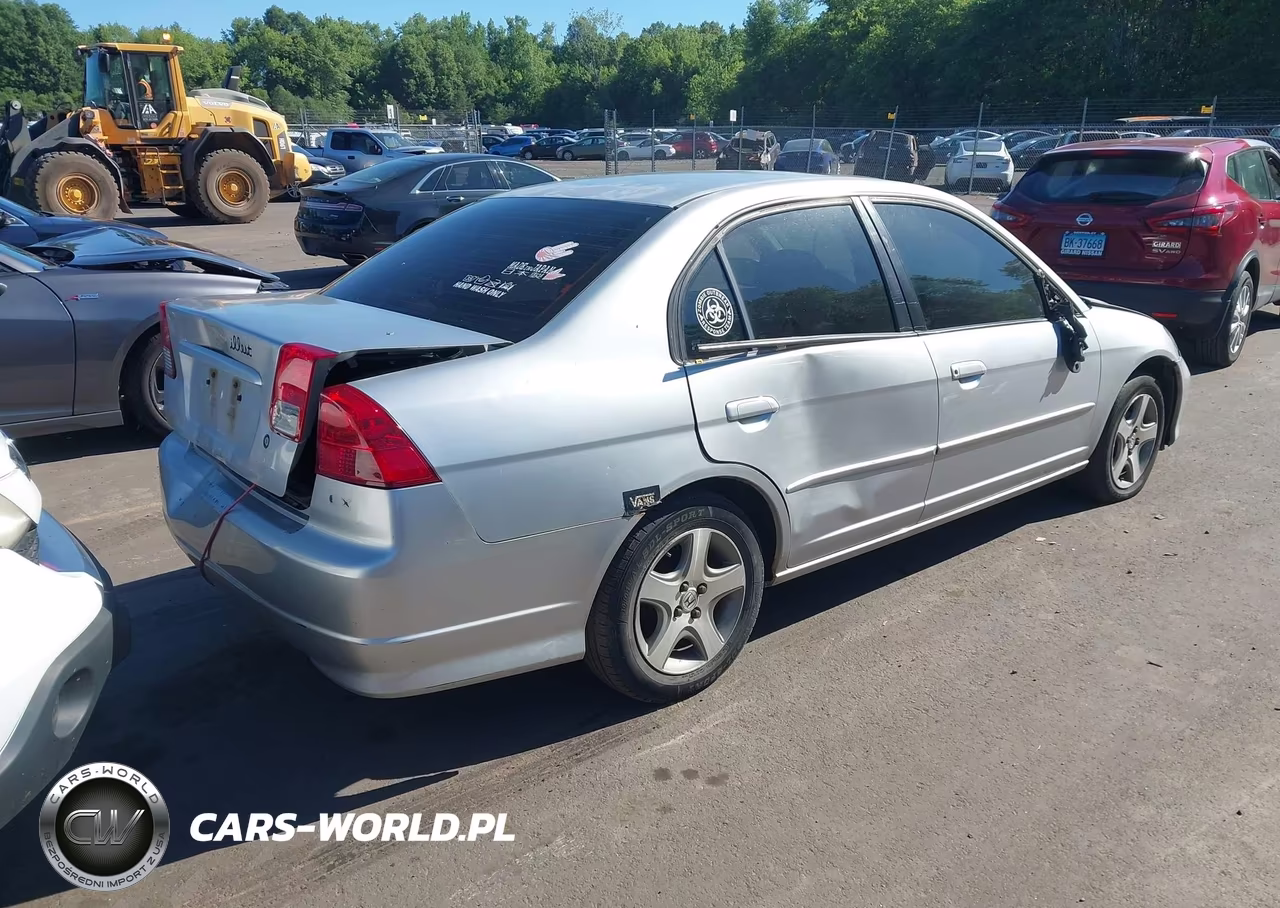 2004 Honda Civic Ex VIN:2HGES25724H562275 - 4