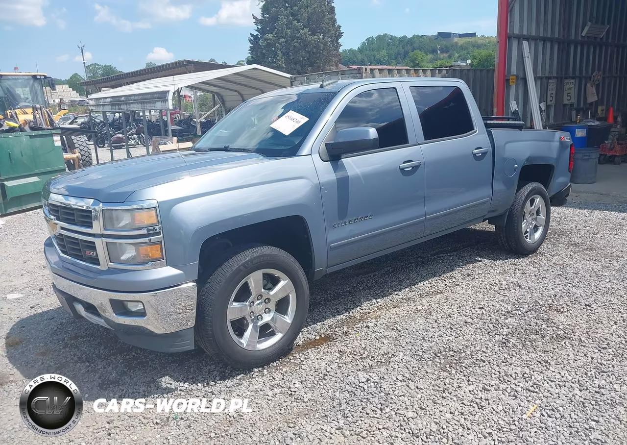 2015 Chevrolet Silverado 1500 2Lt VIN:3GCUKREC8FG328855 - 2