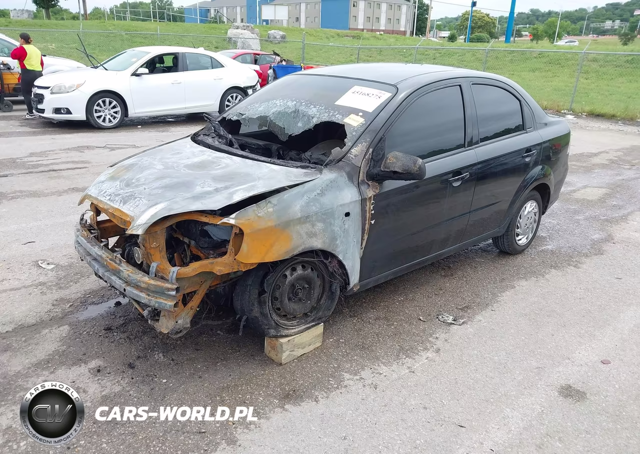 2008 Chevrolet Aveo Ls VIN:KL1TD56658B240016 - 2