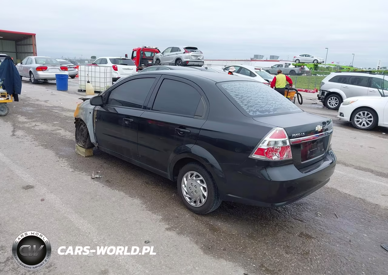 2008 Chevrolet Aveo Ls VIN:KL1TD56658B240016 - 3