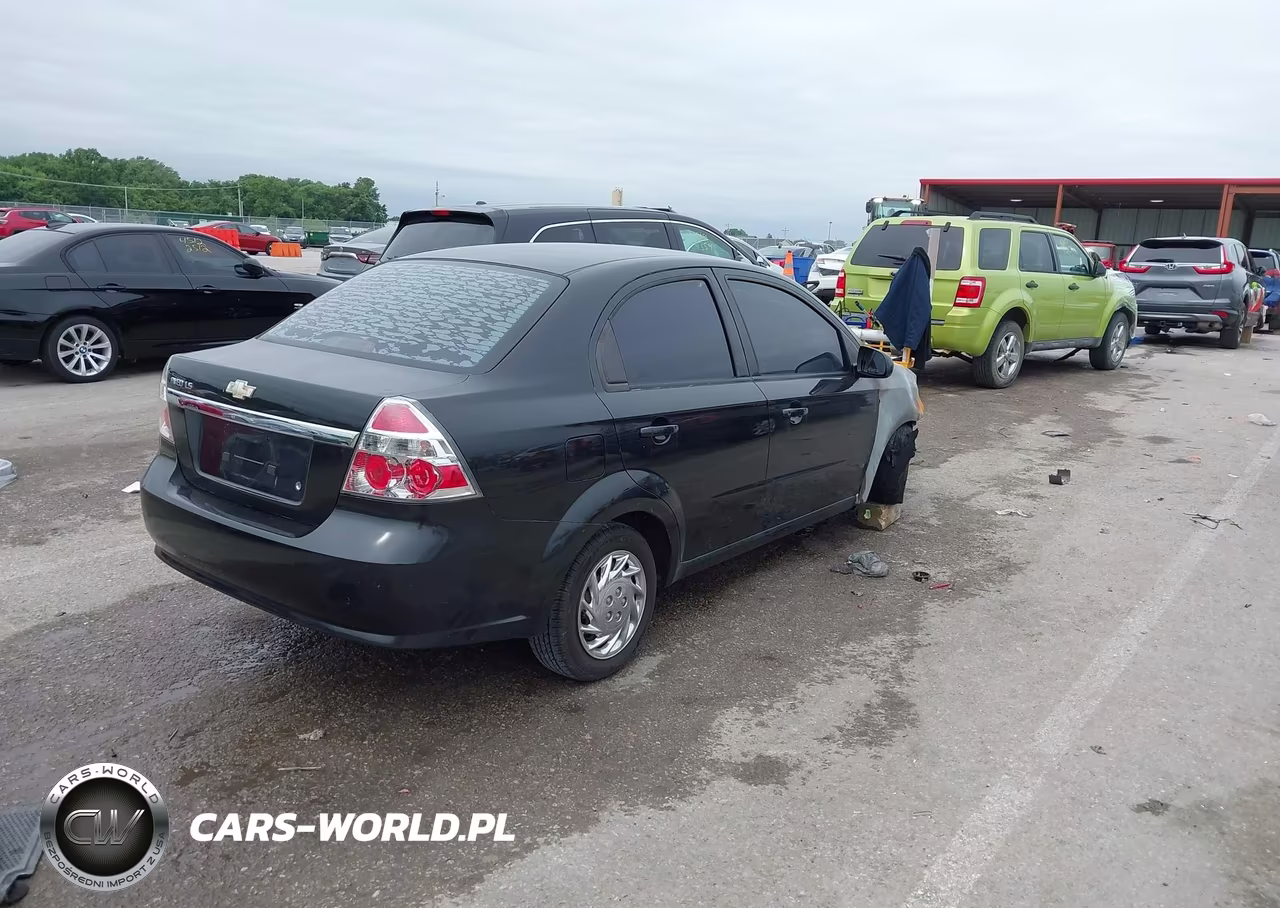 2008 Chevrolet Aveo Ls VIN:KL1TD56658B240016 - 4