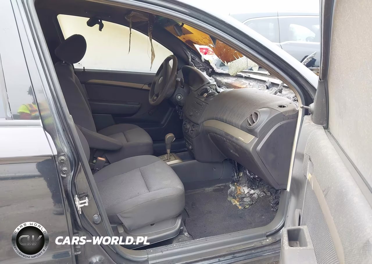 2008 Chevrolet Aveo Ls VIN:KL1TD56658B240016 - 5