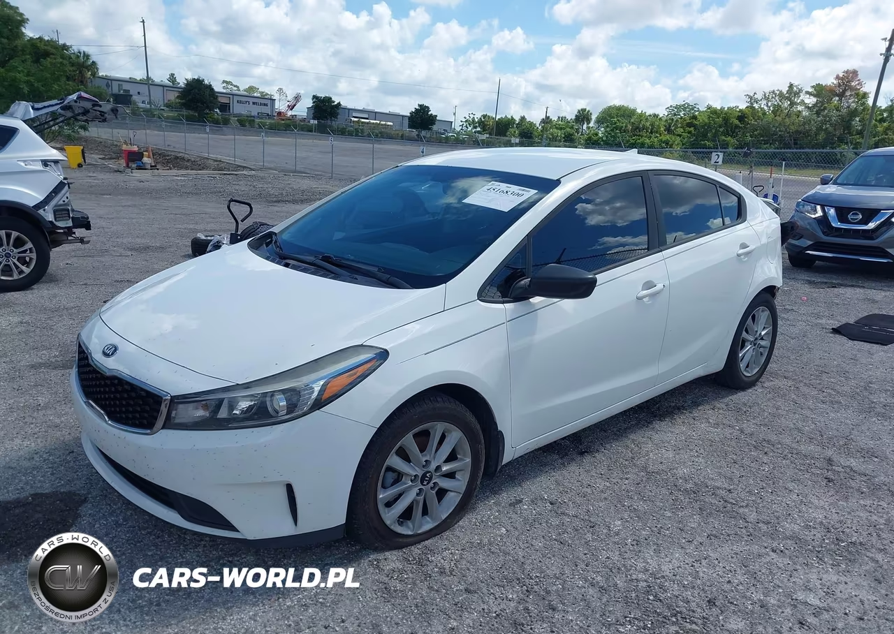 2017 Kia Forte S VIN:3KPFL4A77HE121020 - 2