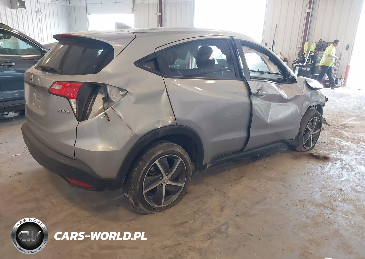 2021 Honda Hr-V Awd Ex VIN:3CZRU6H56MM755696 - 4