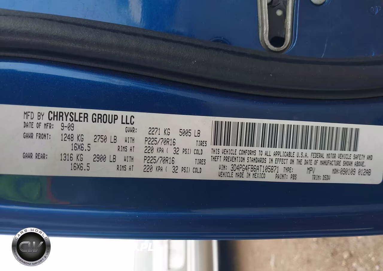 2010 Dodge Journey Se VIN:3D4PG4FB6AT105871 - 9