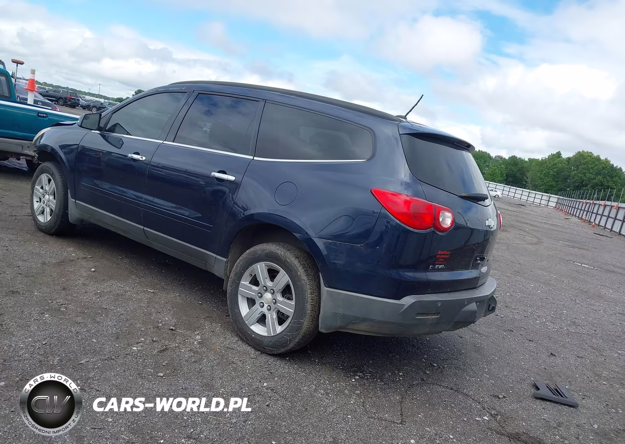 2011 Chevrolet Traverse 1Lt VIN:1GNKRGED5BJ215462 - 3