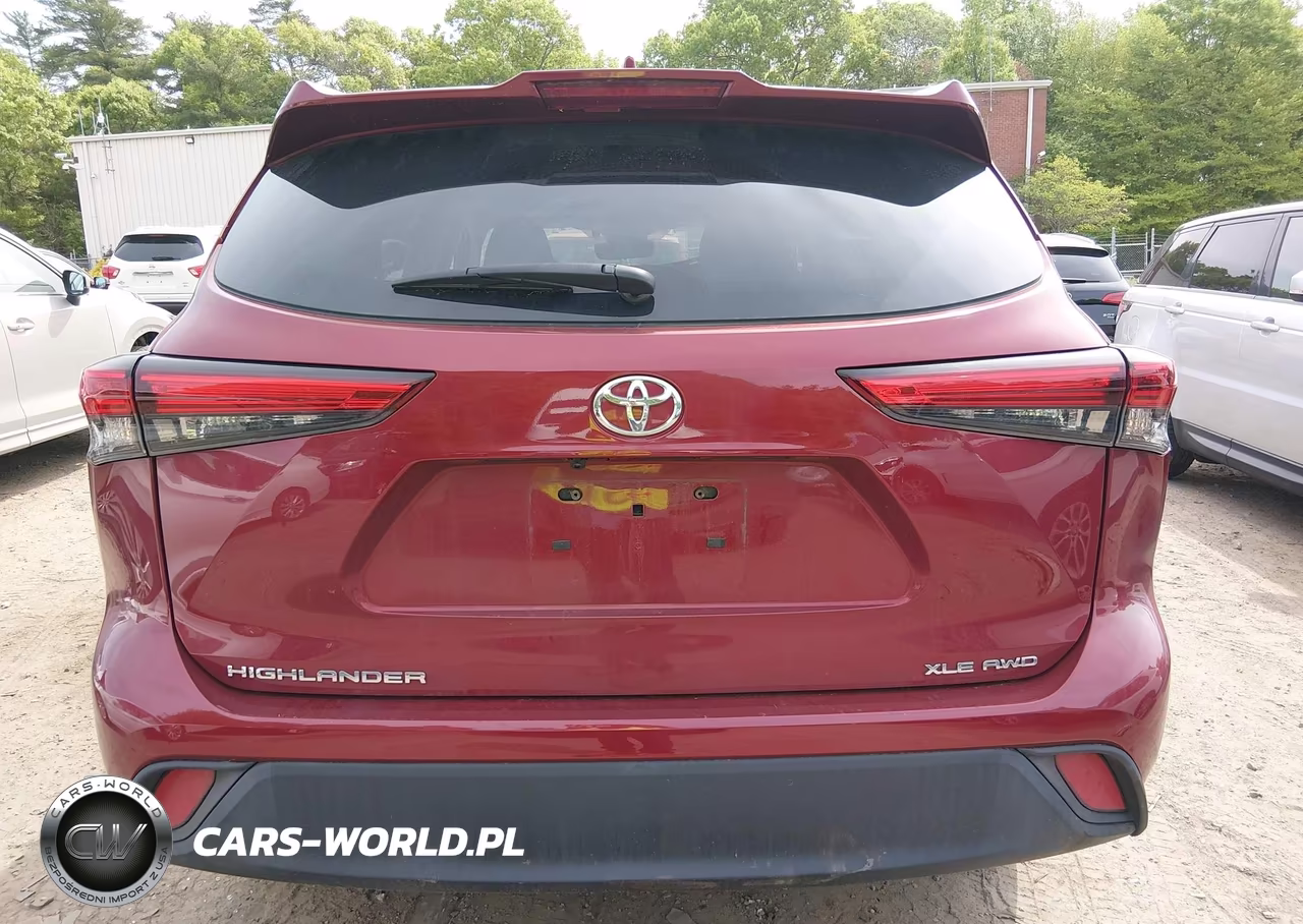 2022 Toyota Highlander Xle VIN:5TDGZRBH9NS244519 - 17