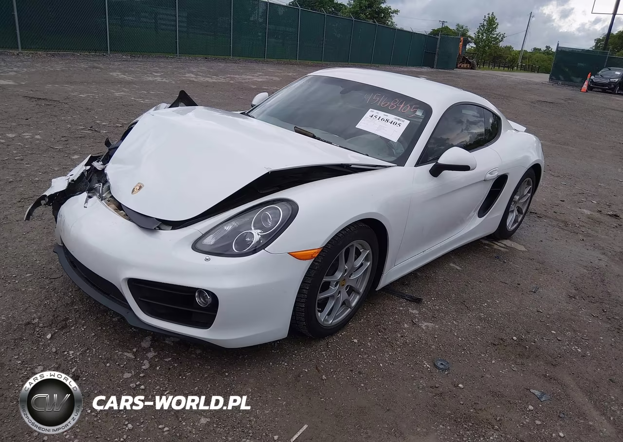 2016 Porsche Cayman VIN:WP0AA2A83GK170076 - 2