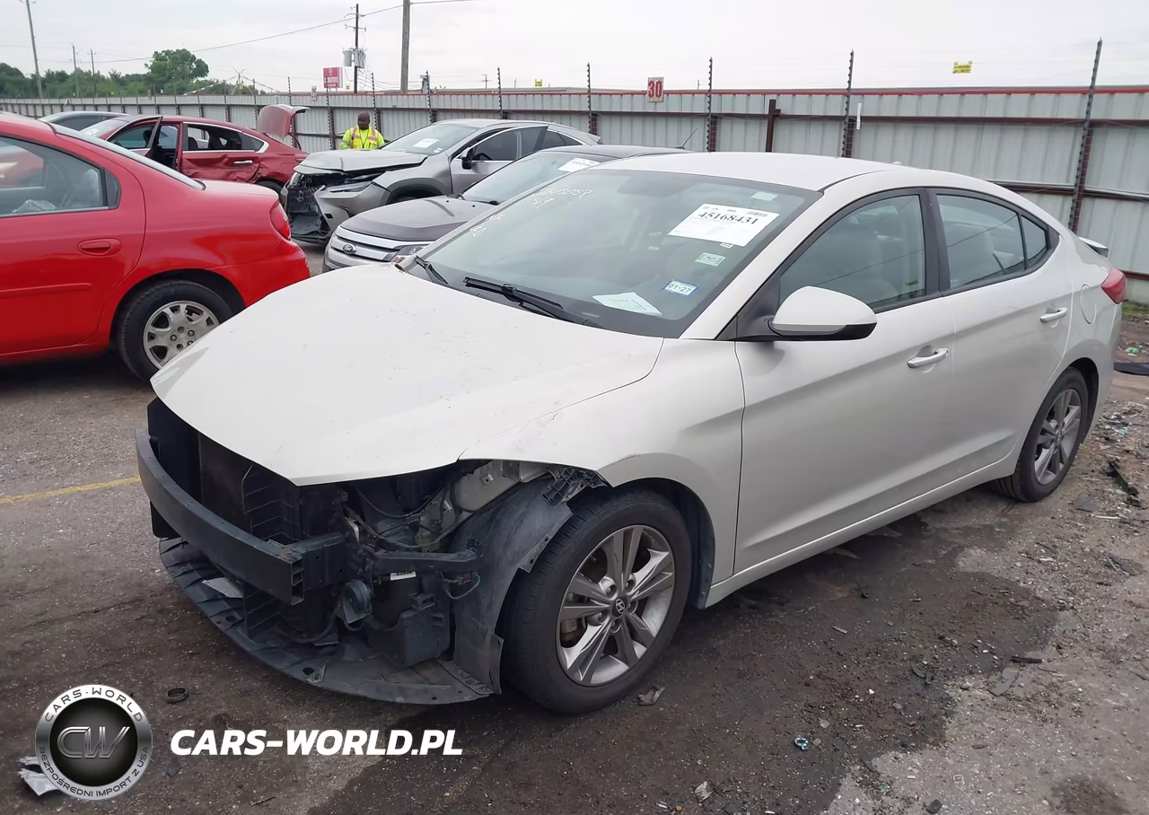 2018 Hyundai Elantra Sel VIN:5NPD84LF6JH225805 - 2