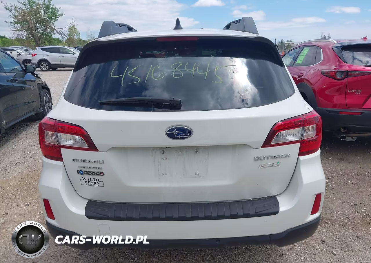 2017 Subaru Outback 2.5I Limited VIN:4S4BSANC7H3278637 - 16