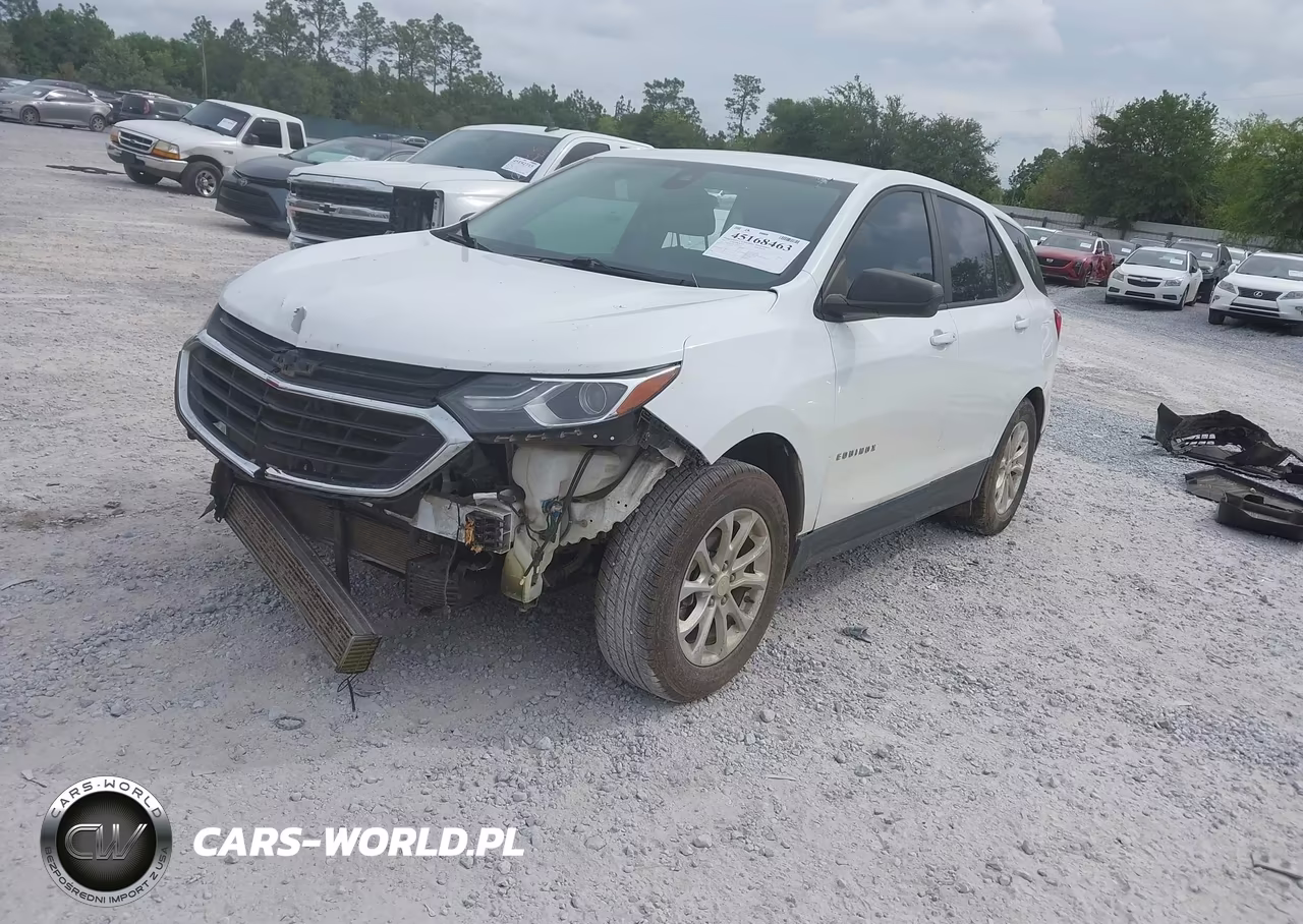 2020 Chevrolet Equinox Fwd Ls VIN:3GNAXHEV8LS550330 - 2