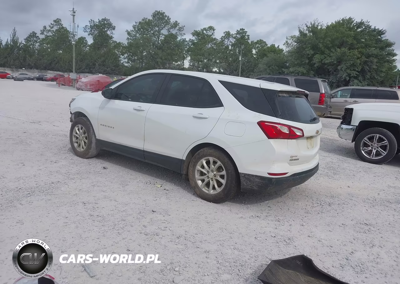 2020 Chevrolet Equinox Fwd Ls VIN:3GNAXHEV8LS550330 - 3