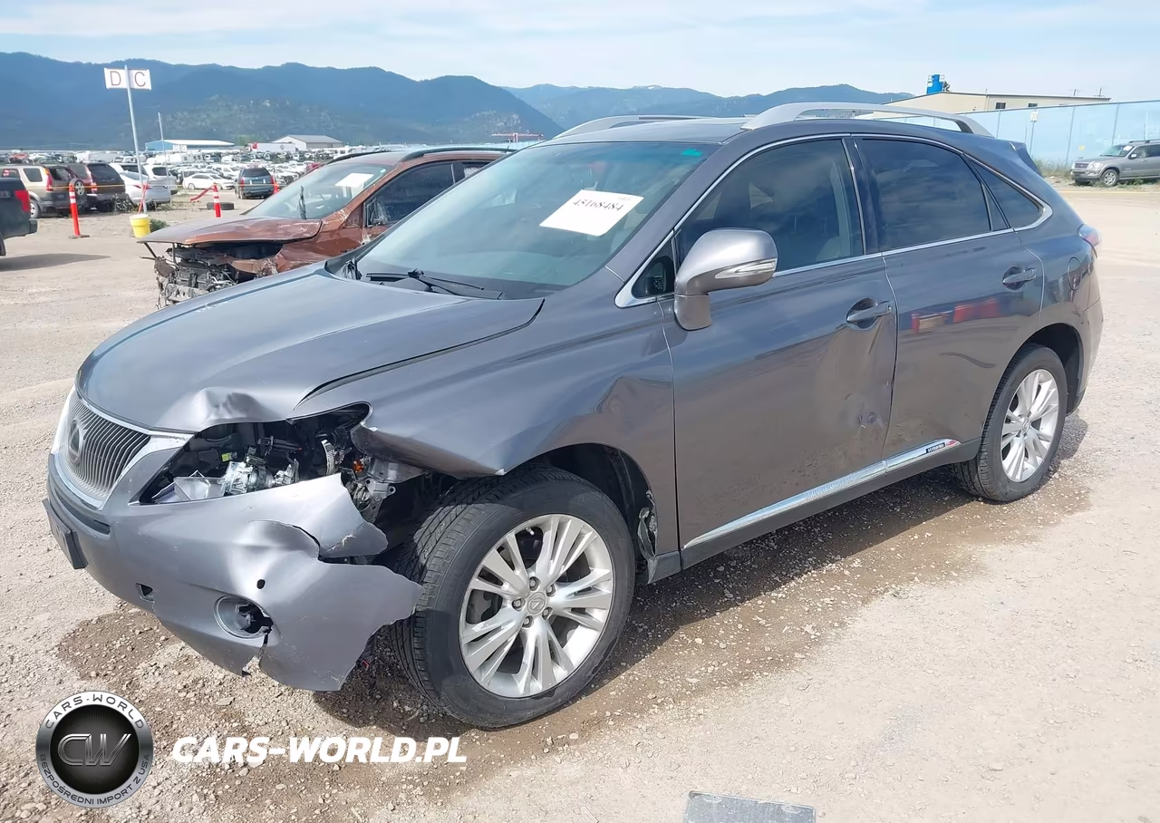 2012 Lexus Rx 450H VIN:JTJBC1BA3C2426055 - 2