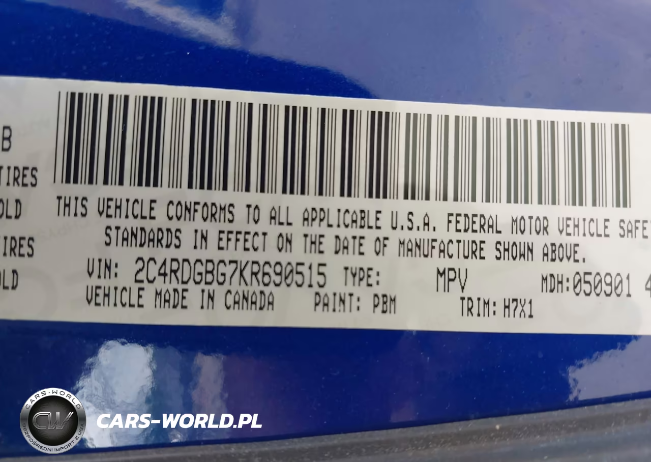 2019 Dodge Grand Caravan Se VIN:2C4RDGBG7KR690515 - 9