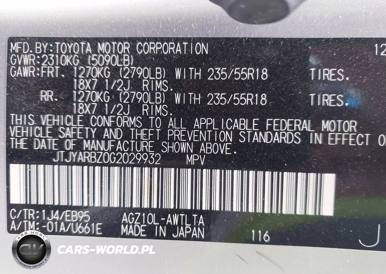 2016 Lexus Nx 200T F Sport VIN:JTJYARBZ0G2029932 - 9