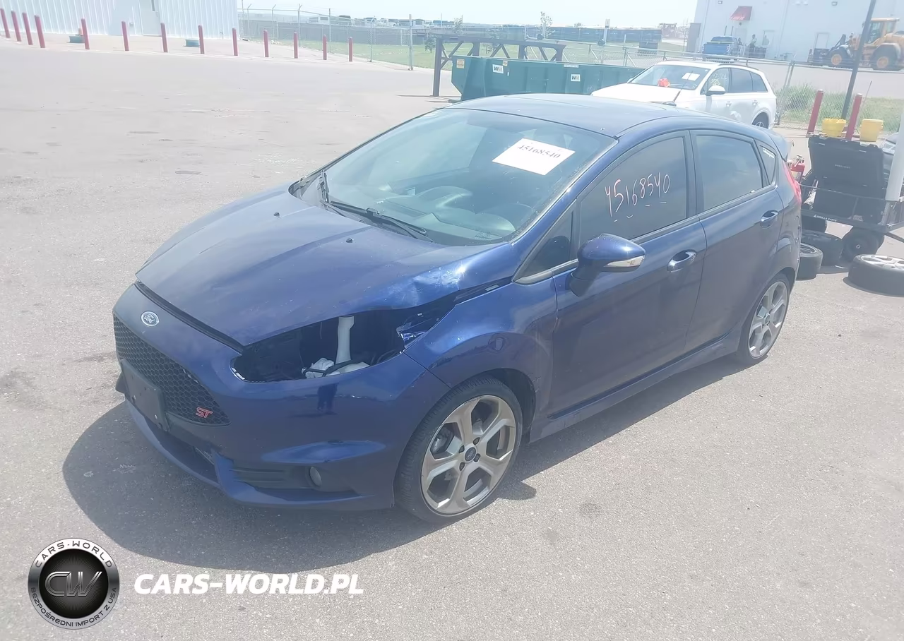 2016 Ford Fiesta St VIN:3FADP4GX3GM159552 - 2