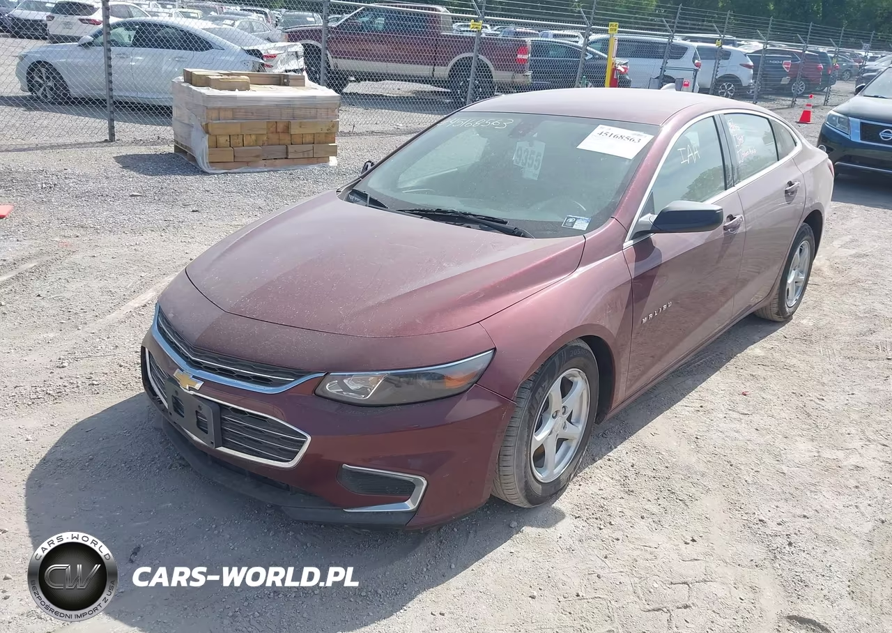 2016 Chevrolet Malibu Ls VIN:1G1ZB5ST6GF217560 - 2
