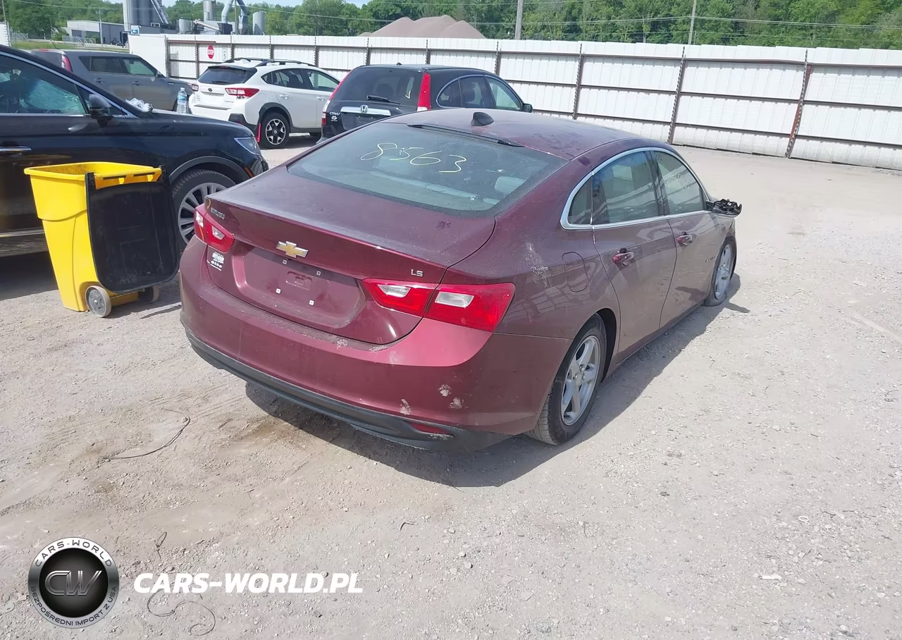 2016 Chevrolet Malibu Ls VIN:1G1ZB5ST6GF217560 - 4