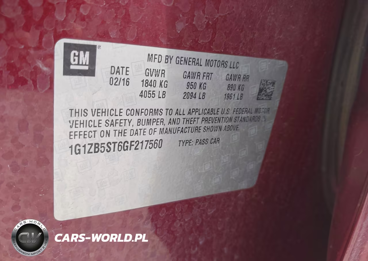 2016 Chevrolet Malibu Ls VIN:1G1ZB5ST6GF217560 - 9