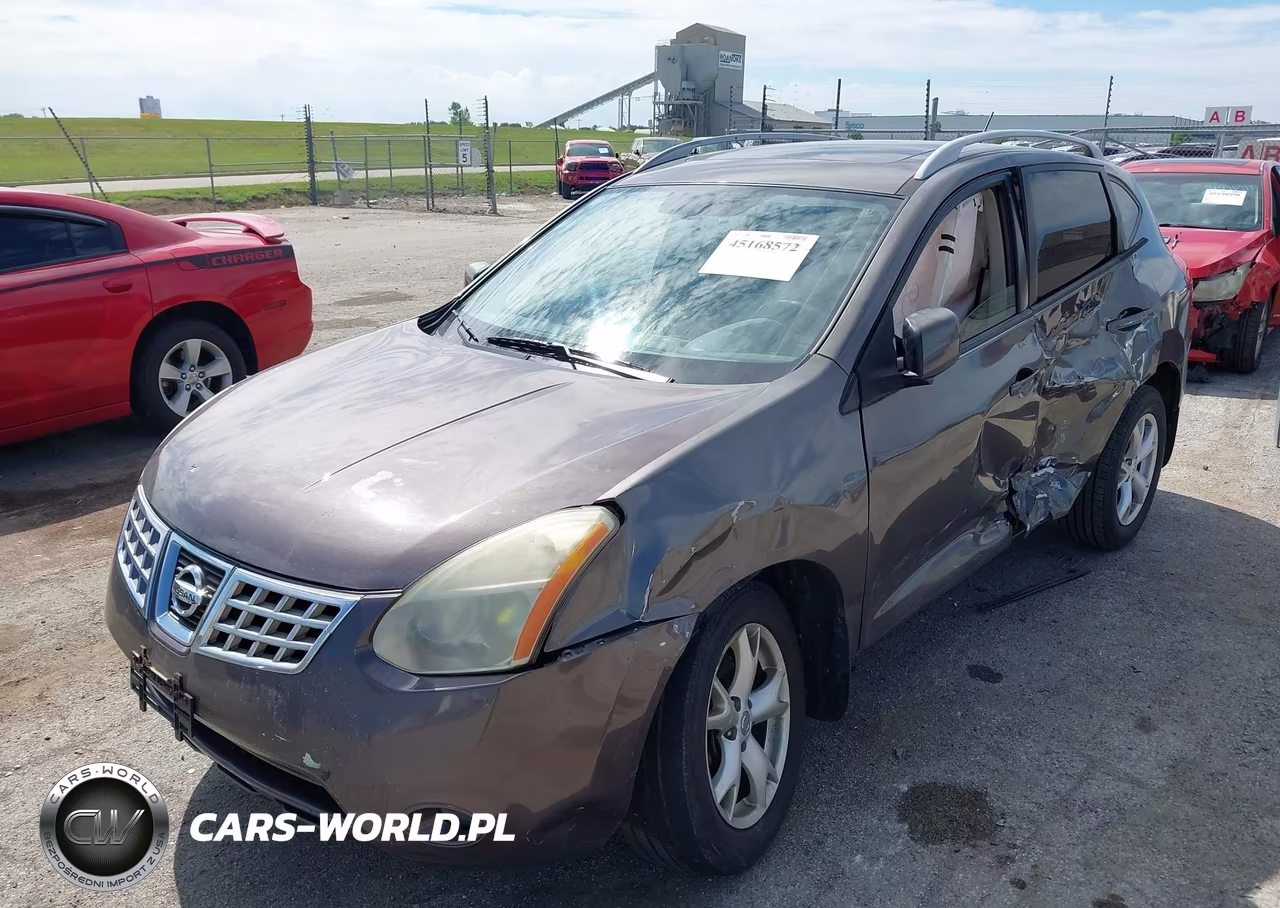 2009 Nissan Rogue Sl VIN:JN8AS58V59W443187 - 2
