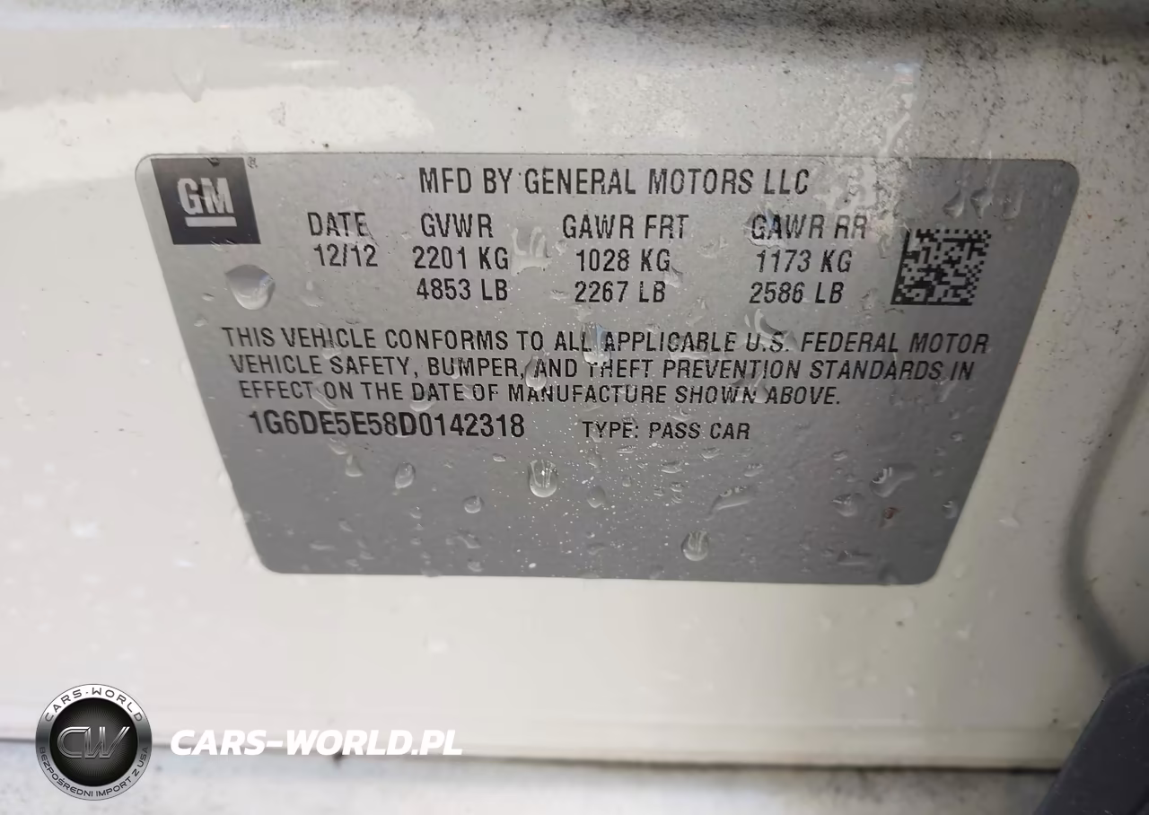 2013 Cadillac Cts Luxury VIN:1G6DE5E58D0142318 - 9