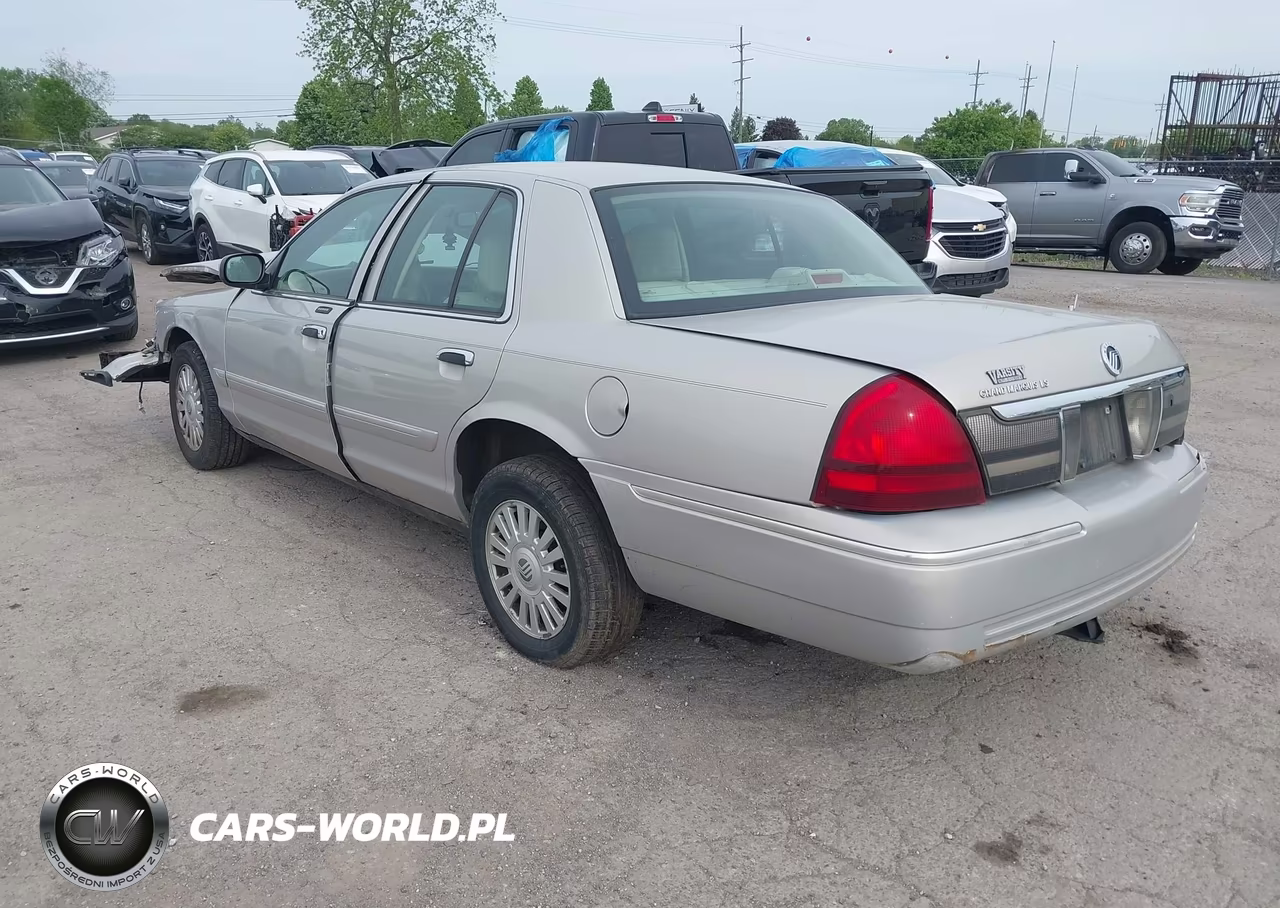 2007 Mercury Grand Marquis Ls VIN:2MEHM75V07X636609 - 3
