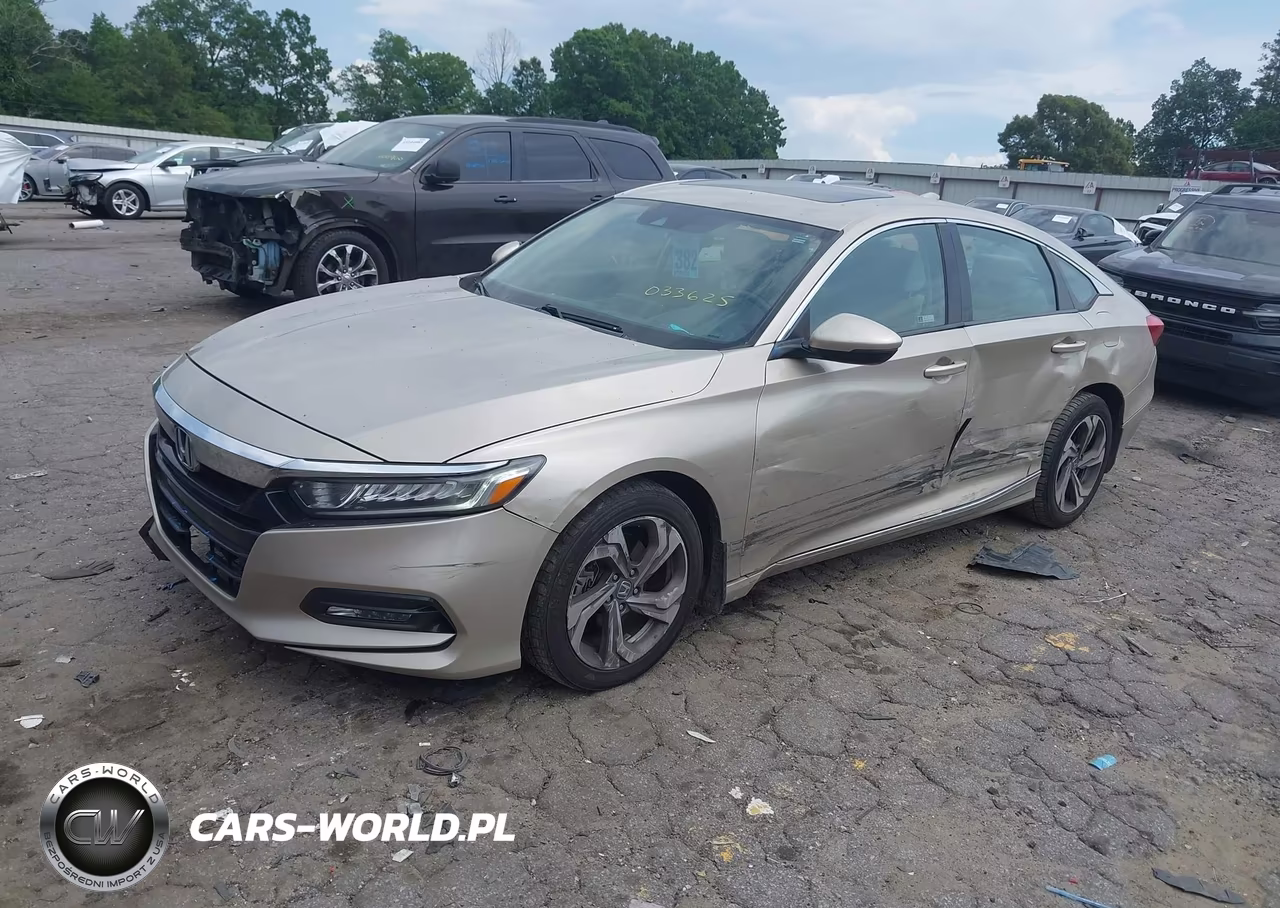 2018 Honda Accord Ex-L 2.0T VIN:1HGCV2F52JA033625 - 2