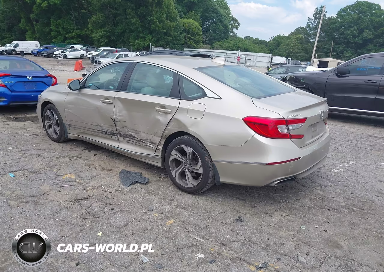 2018 Honda Accord Ex-L 2.0T VIN:1HGCV2F52JA033625 - 3