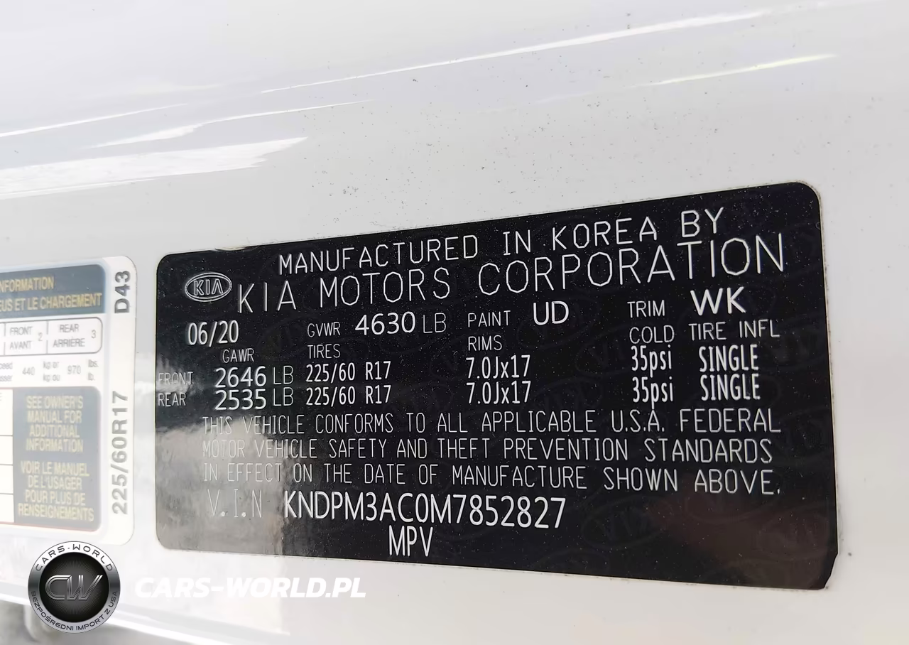 2021 Kia Sportage Lx VIN:KNDPM3AC0M7852827 - 9