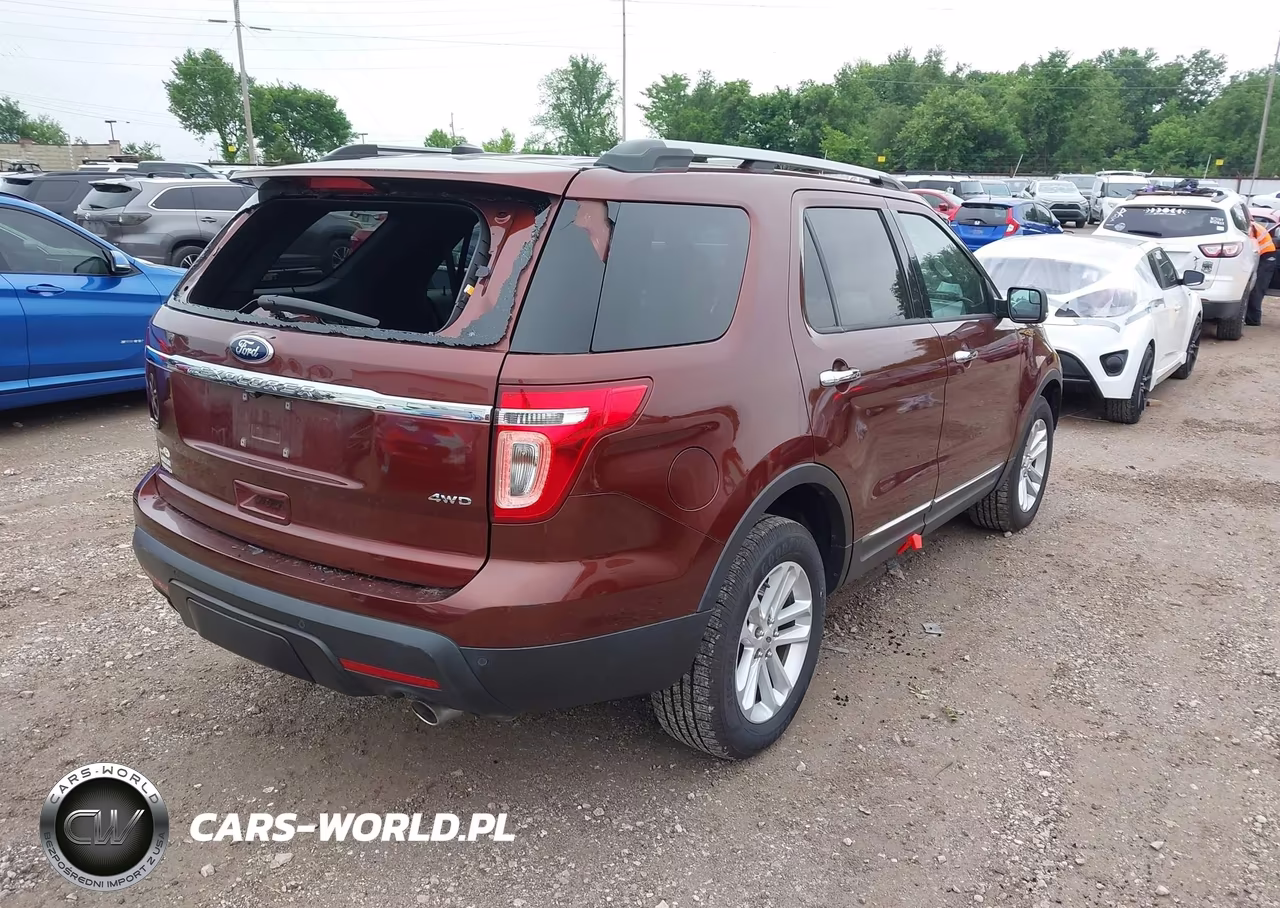 2015 Ford Explorer Xlt VIN:1FM5K8D84FGB26646 - 4