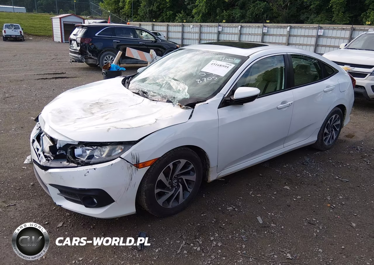 2016 Honda Civic Ex VIN:19XFC2F74GE218705 - 2
