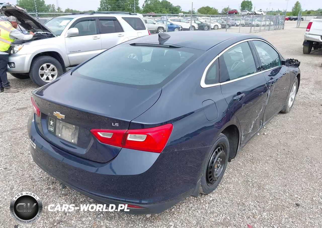 2016 Chevrolet Malibu Ls VIN:1G1ZB5STXGF309965 - 4