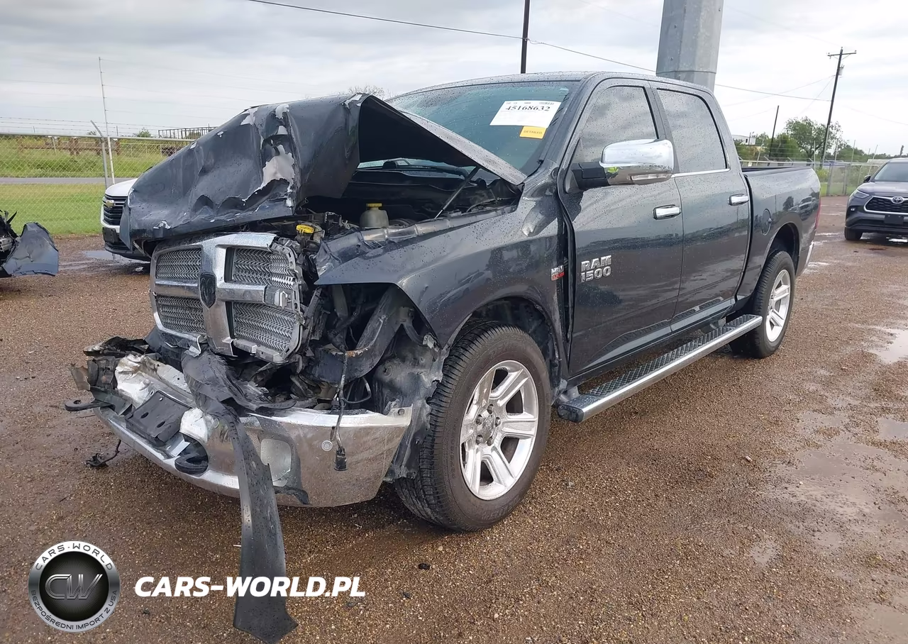 2017 Ram 1500 Lone Star Silver 4X2 5'7 Box VIN:1C6RR6LTXHS805839 - 2