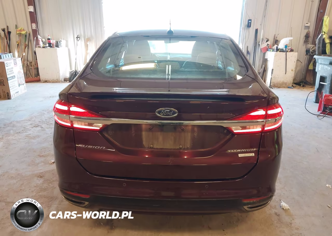 2017 Ford Fusion Titanium VIN:3FA6P0K92HR194615 - 16