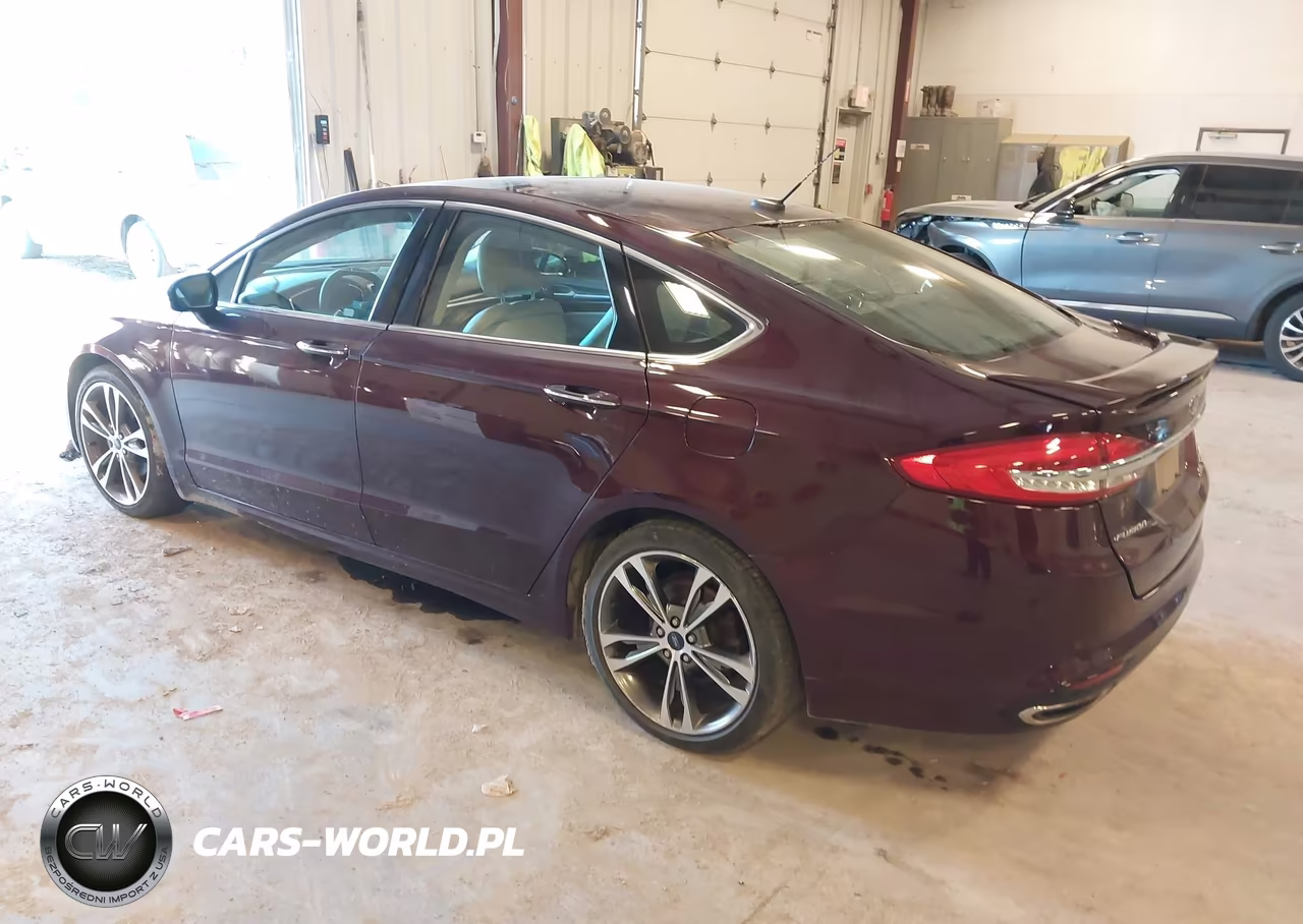 2017 Ford Fusion Titanium VIN:3FA6P0K92HR194615 - 3