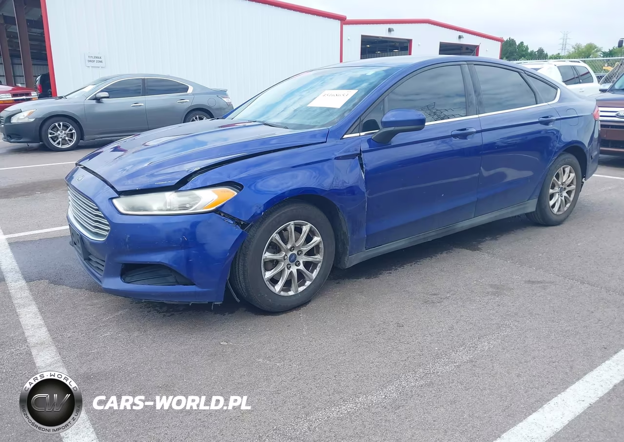2016 Ford Fusion S VIN:3FA6P0G74GR294964 - 2