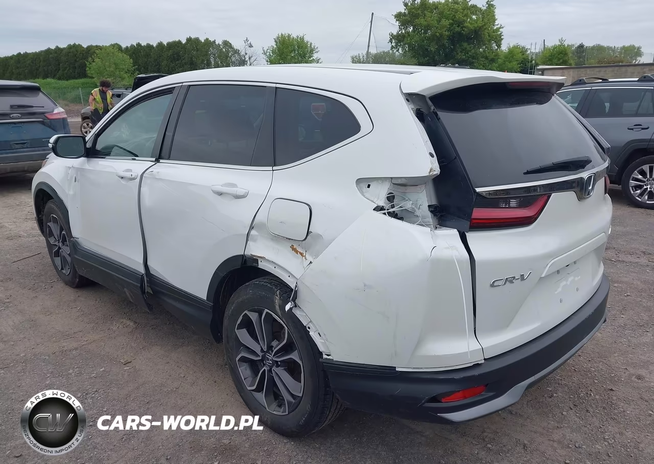 2022 Honda Cr-V Awd Ex VIN:2HKRW2H54NH613881 - 3