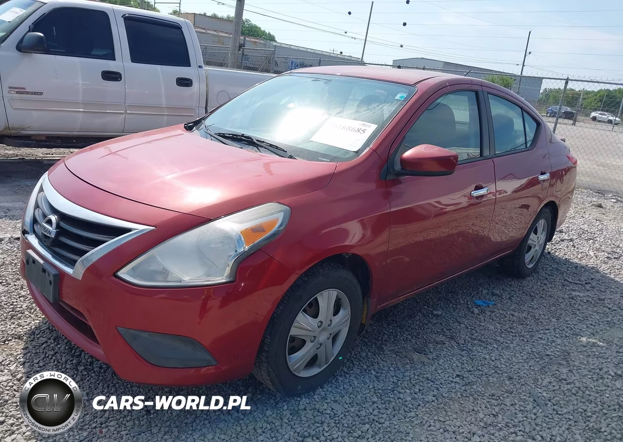 2015 Nissan Versa 1.6 S-1.6 S+-1.6 Sl-1.6 Sv VIN:3N1CN7AP7FL900217 - 2