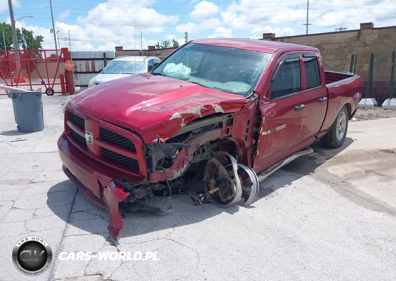 2012 Ram 1500 St VIN:1C6RD7FT4CS163675 - 2