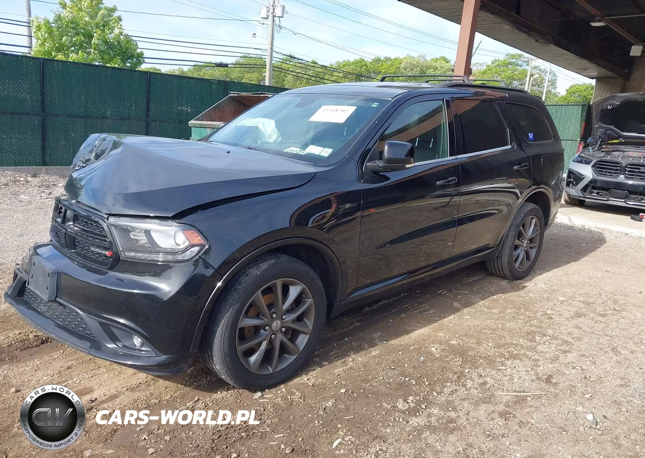 2017 Dodge Durango Gt Awd VIN:1C4RDJDG9HC860661 - 2
