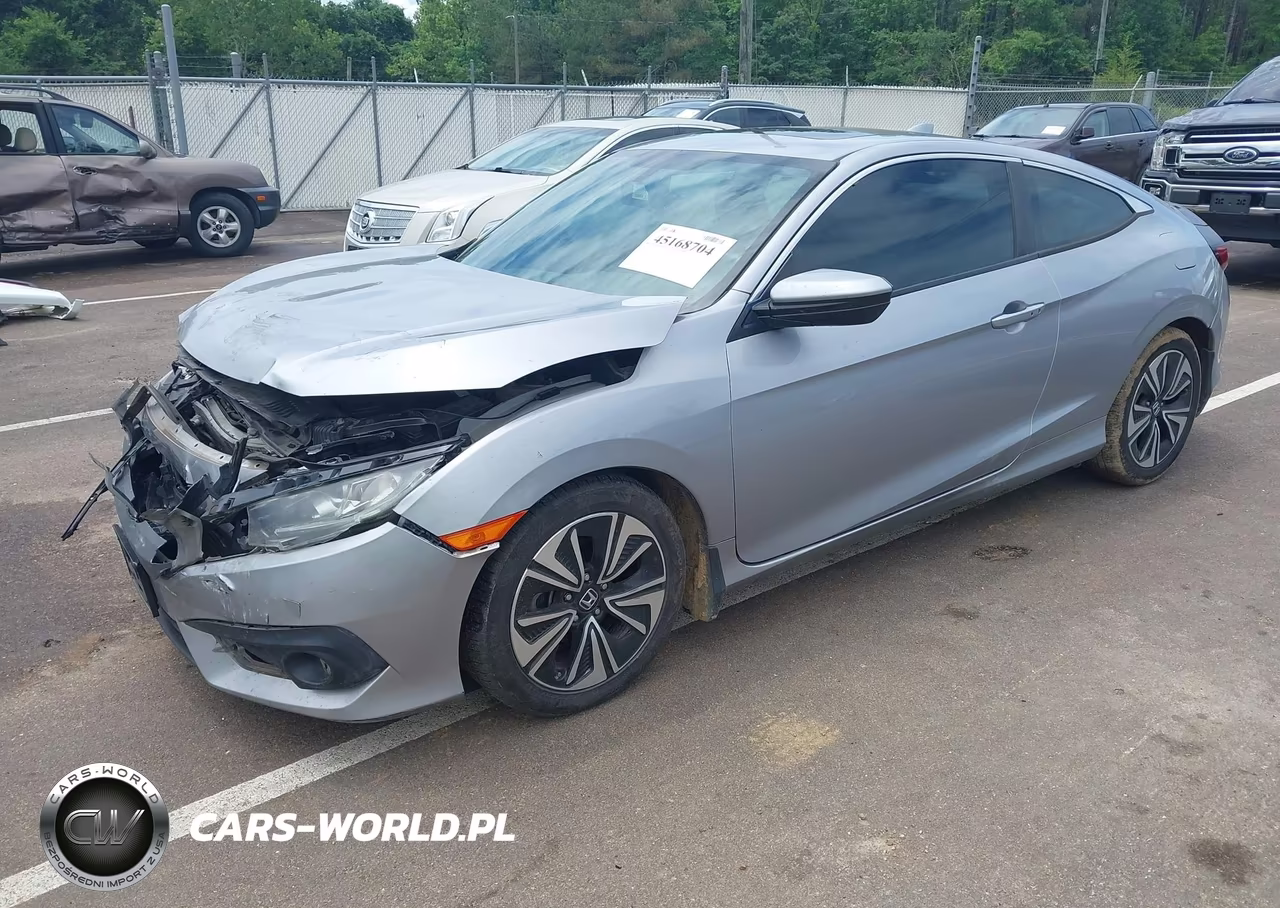 2016 Honda Civic Ex-L VIN:2HGFC3B73GH354034 - 2