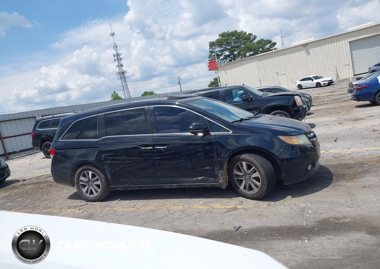 2014 Honda Odyssey Touring-Touring Elite VIN:5FNRL5H95EB062212 - 13