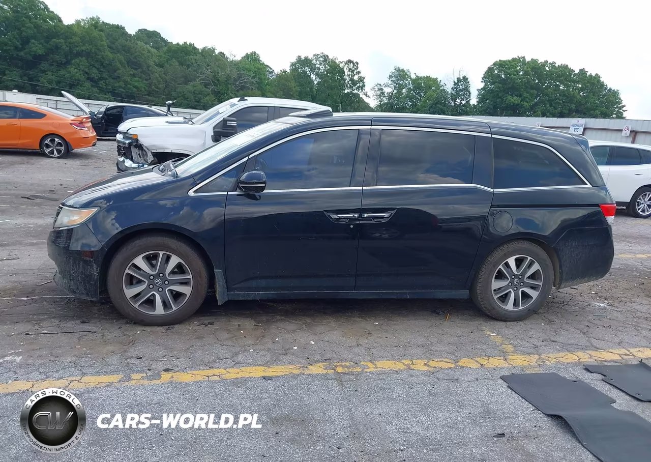 2014 Honda Odyssey Touring-Touring Elite VIN:5FNRL5H95EB062212 - 14