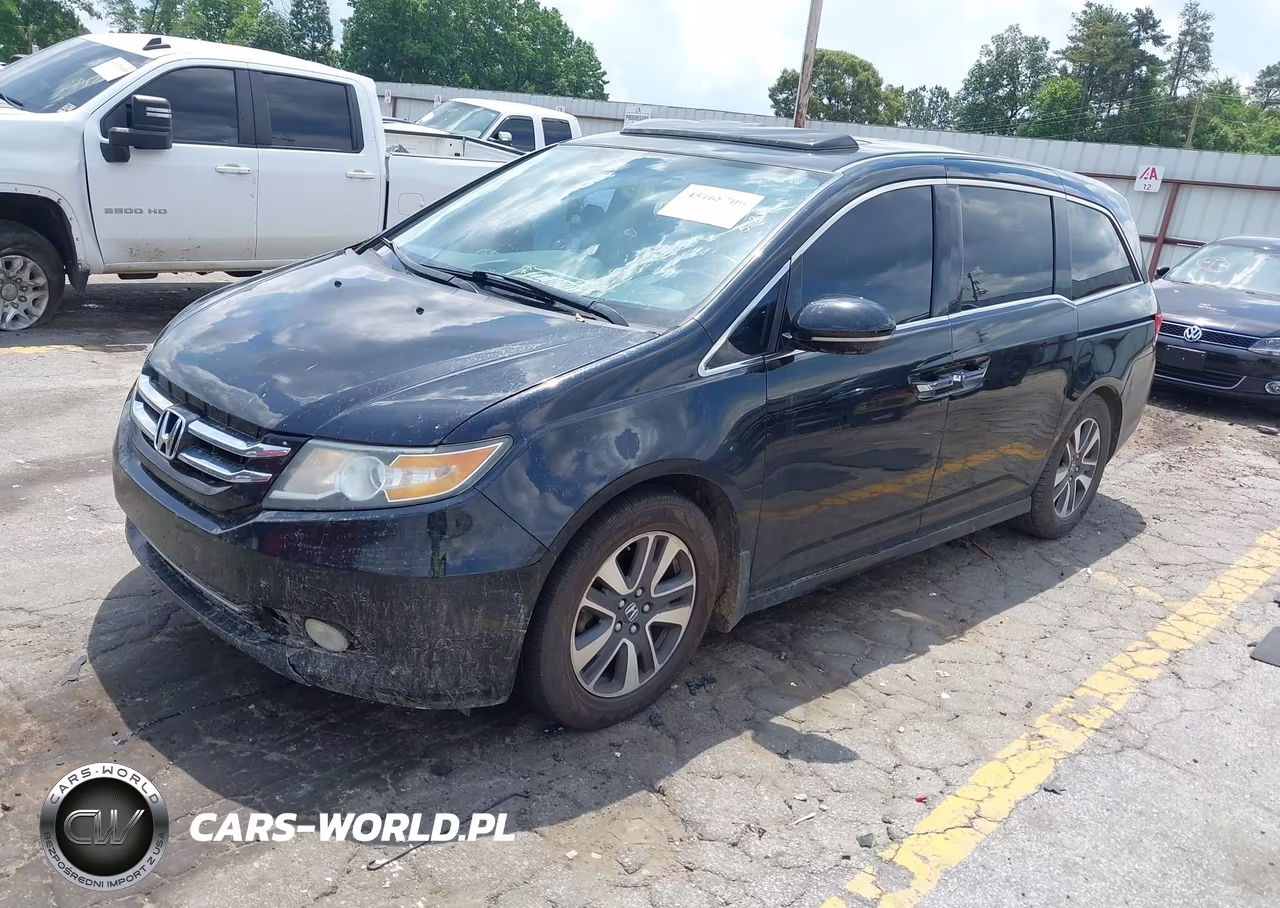 2014 Honda Odyssey Touring-Touring Elite VIN:5FNRL5H95EB062212 - 2