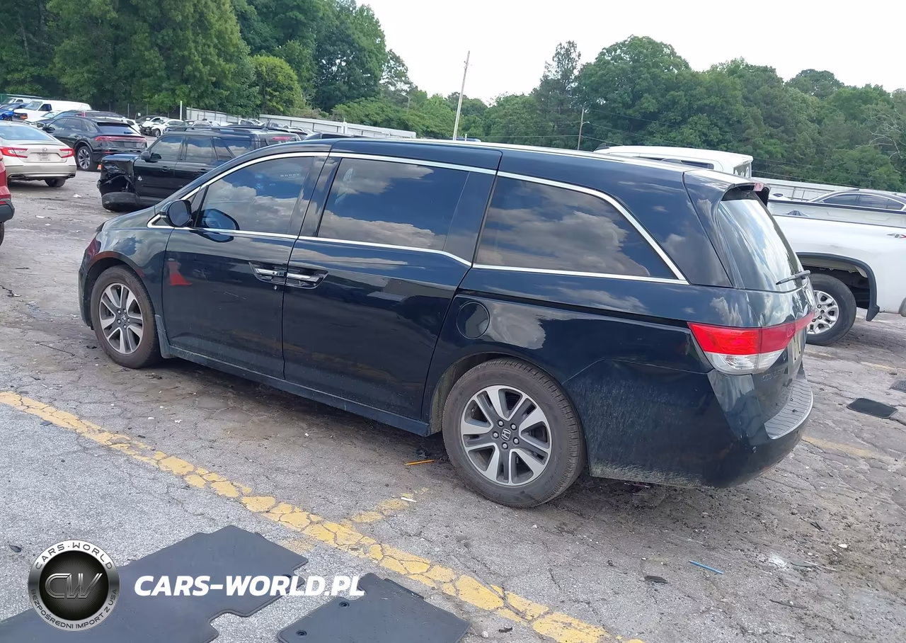 2014 Honda Odyssey Touring-Touring Elite VIN:5FNRL5H95EB062212 - 3