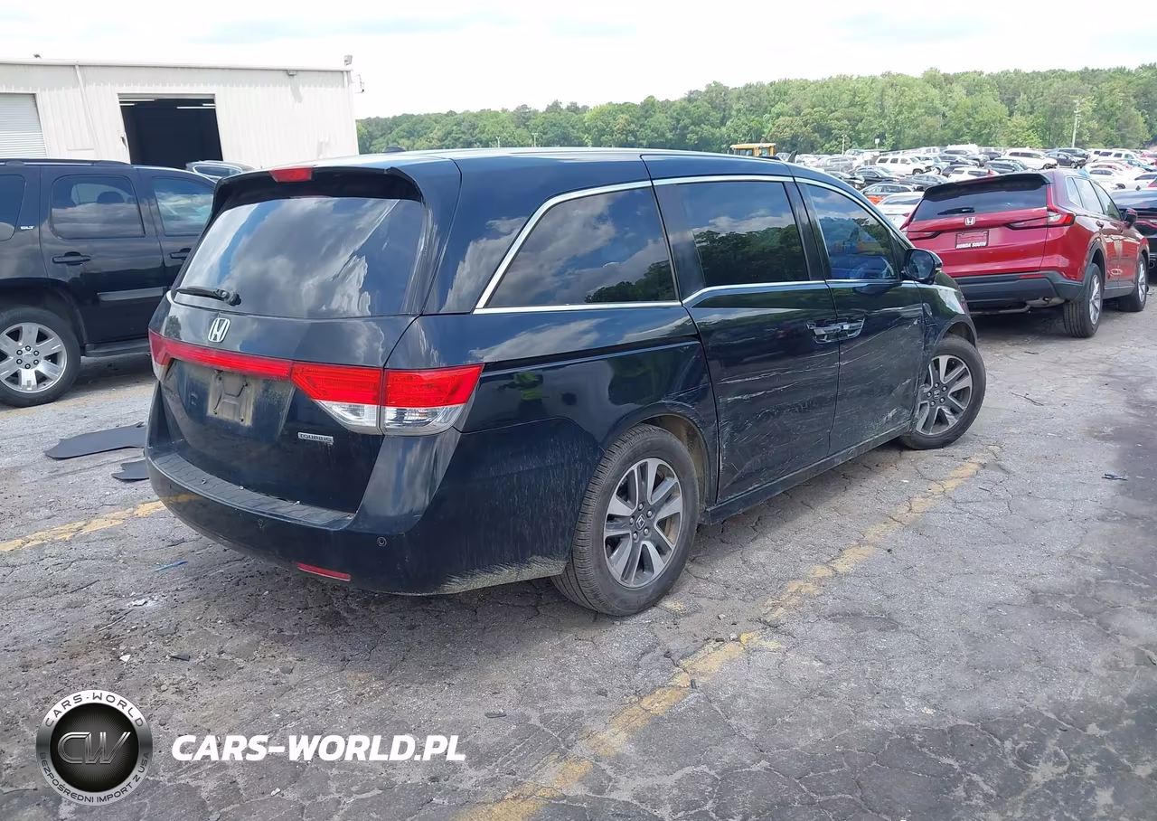 2014 Honda Odyssey Touring-Touring Elite VIN:5FNRL5H95EB062212 - 4