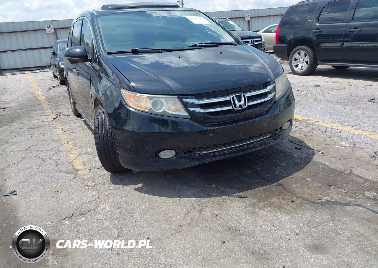 2014 Honda Odyssey Touring-Touring Elite VIN:5FNRL5H95EB062212 - 6