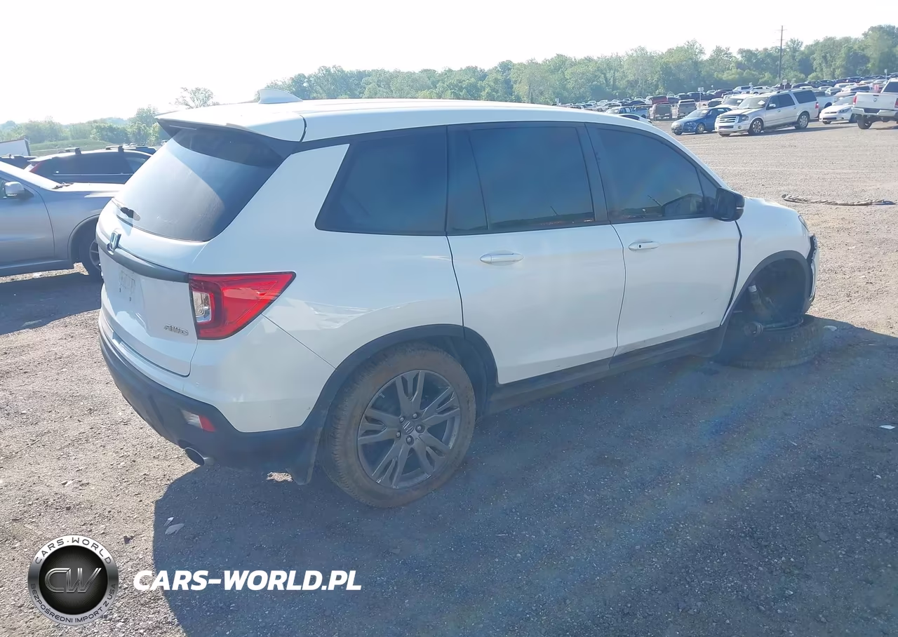 2020 Honda Passport Awd Ex-L VIN:5FNYF8H50LB020478 - 4